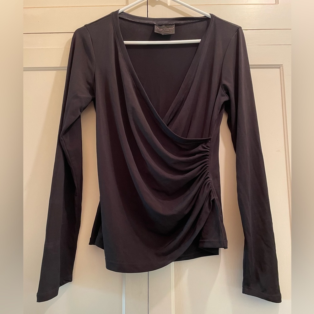 Pinup Couture wrap top